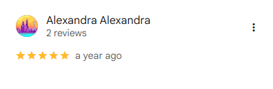 Five-star Google review of Hallie Home Improvement llc from Alexandra